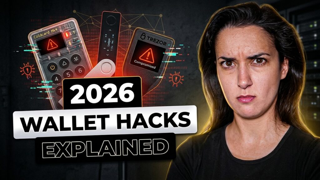 Crypto Wallet Hacks & Leaks EXPLAINED 🚨 Ledger, Trezor & Coldcard 🔐 (2026 Security Update)