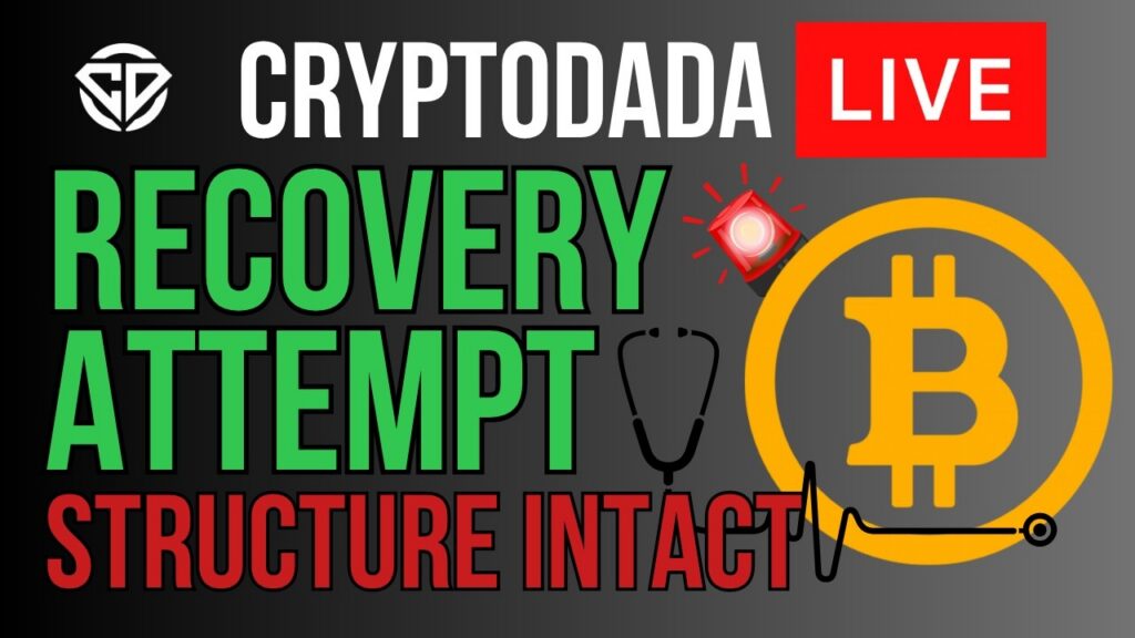 BITCOIN UPDATE – Structure Intact, Attempting Recovery #bitcointradingbangla #banglatrading